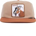 gorra-plana-marron-snapback-cabra-goat-alpine-base-the-farm-flats-de-goorin-bros