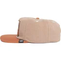 braune-flache-snapback-kappe-ziege-goat-alpine-base-the-farm-flats-von-goorin-bros