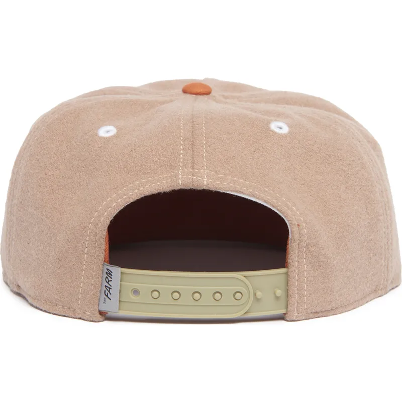 brazowa-plaska-czapka-snapback-koza-goat-alpine-base-the-farm-flats-goorin-bros