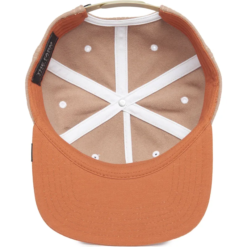 brun-platt-snapback-keps-get-goat-alpine-base-the-farm-flats-fran-goorin-bros