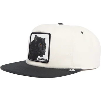 Șepci plată alb snapback Black Panther Stealth Explorer The Farm Flats The Farm de Goorin Bros.