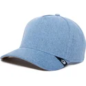 casquette-courbee-bleue-snapback-the-farm-nude-denim-goorin-bros