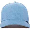 casquette-courbee-bleue-snapback-the-farm-nude-denim-goorin-bros