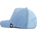 casquette-courbee-bleue-snapback-the-farm-nude-denim-goorin-bros