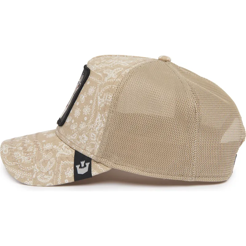 cappellino-trucker-beige-lupo-lone-wolf-sign-o-the-times-the-farm-paisley-di-goorin-bros