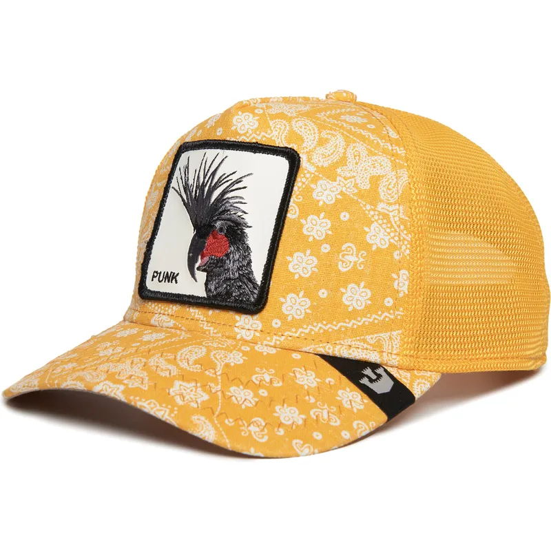 epci-curbata-galben-snapback-punk-spray-paint-arch-the-farm-paisley-the-farm-de-goorin-bros