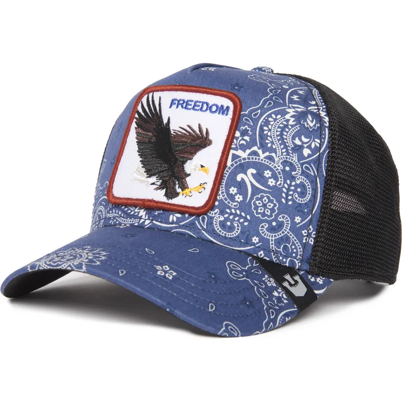 epci-curbata-camionagiu-bleumarin-snapback-aguila-freedom-a-the-w-in-a-d-the-farm-paisley-the-farm-de-goorin-bros
