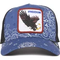 epci-curbata-camionagiu-bleumarin-snapback-aguila-freedom-a-the-w-in-a-d-the-farm-paisley-the-farm-de-goorin-bros