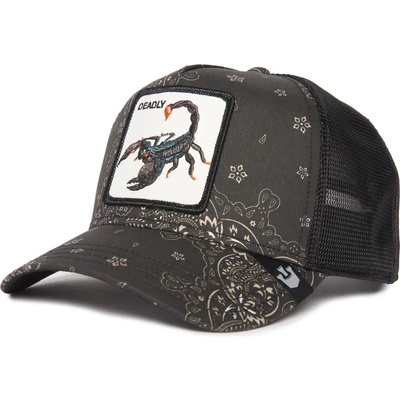 epci-curbata-negru-snapback-deadly-diamonds-and-pearls-the-farm-paisley-the-farm-de-goorin-bros