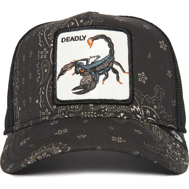 epci-curbata-negru-snapback-deadly-diamonds-and-pearls-the-farm-paisley-the-farm-de-goorin-bros