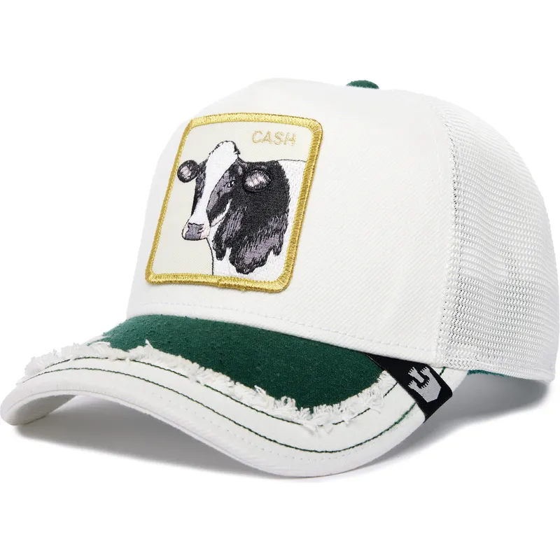 epci-curbata-alb-snapback-cash-silky-cow-the-farm-silky-roots-the-farm-de-goorin-bros