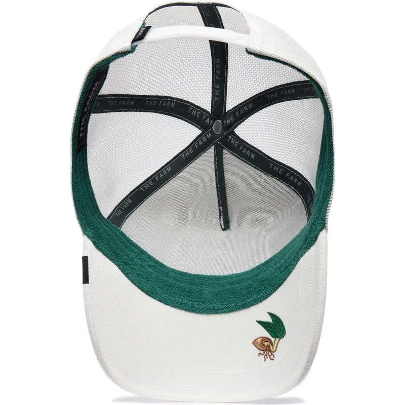 epci-curbata-alb-snapback-cash-silky-cow-the-farm-silky-roots-the-farm-de-goorin-bros