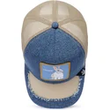 goorin-bros-trucker-kappe-blau-und-beige-hase-tricky-silky-rabbit-the-farm-silky-roots