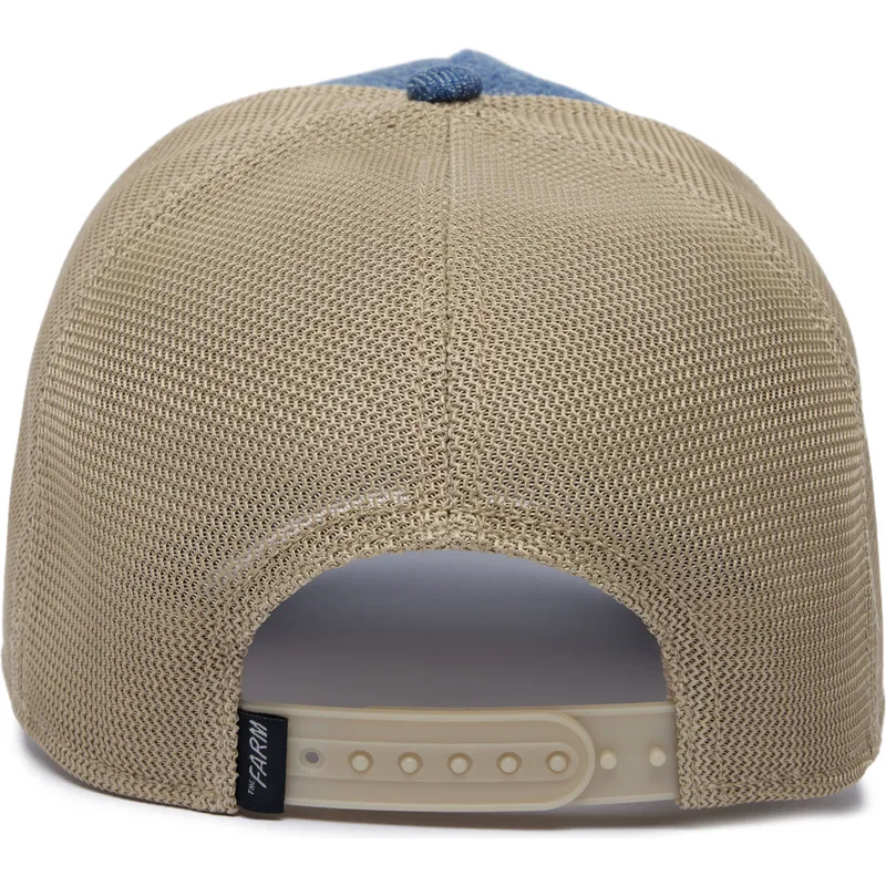 epci-curbata-albastru-snapback-tricky-silky-rabbit-the-farm-silky-roots-the-farm-de-goorin-bros