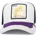 epci-curbata-alb-snapback-silky-chick-the-farm-silky-roots-the-farm-de-goorin-bros