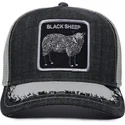 epci-curbata-negru-snapback-silky-sheep-the-farm-silky-roots-the-farm-de-goorin-bros