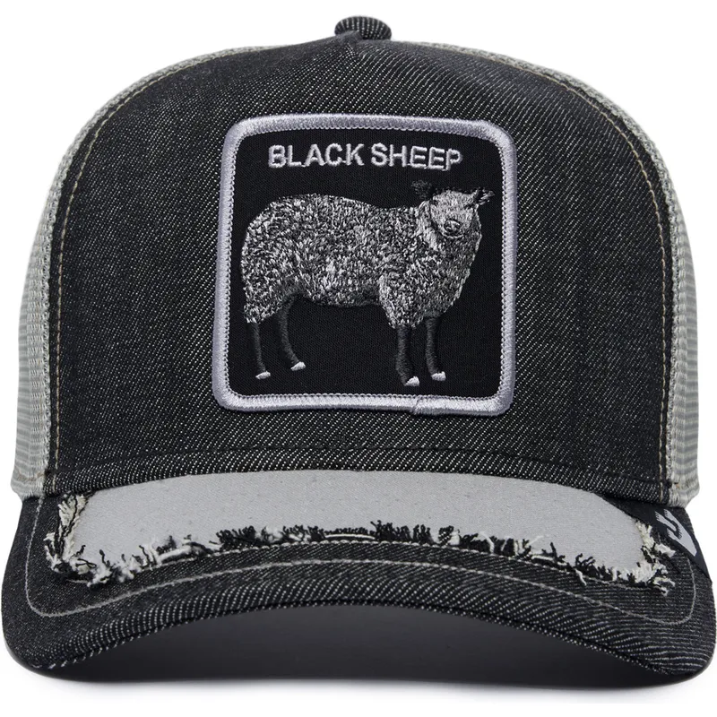 epci-curbata-negru-snapback-silky-sheep-the-farm-silky-roots-the-farm-de-goorin-bros