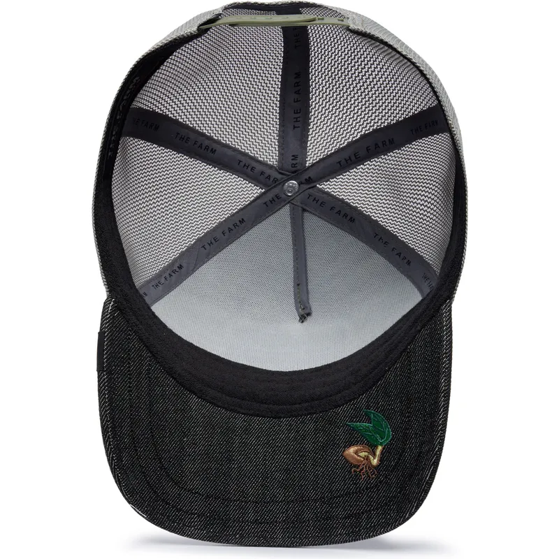 epci-curbata-negru-snapback-silky-sheep-the-farm-silky-roots-the-farm-de-goorin-bros