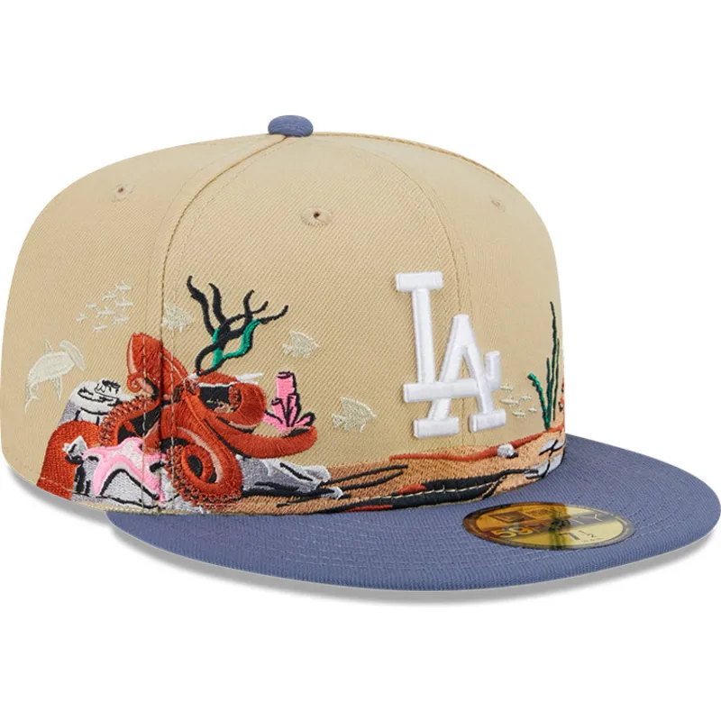 epci-plata-maro-fitted-59fifty-team-landscape-de-los-angeles-dodgers-mlb-de-new-era