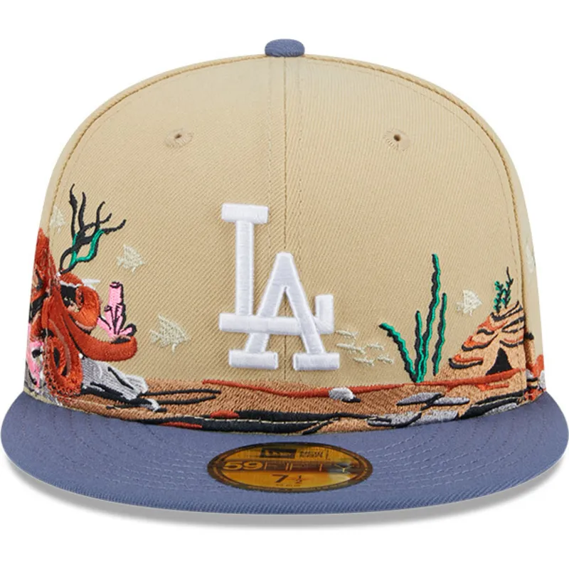 epci-plata-maro-fitted-59fifty-team-landscape-de-los-angeles-dodgers-mlb-de-new-era