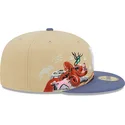 casquette-plate-marron-et-bleue-ajustee-59fifty-team-landscape-los-angeles-dodgers-mlb-new-era