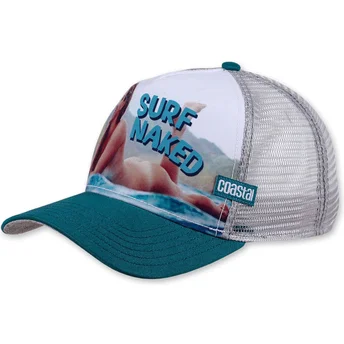 Cap curbată multicolor snapback de Coastal