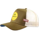 grune-und-weisse-trucker-kappe-surf-smile-hft-von-coastal