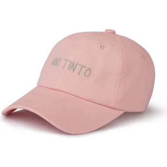 Justerbar rosa böjd keps Vino Tinto de Pica Pica
