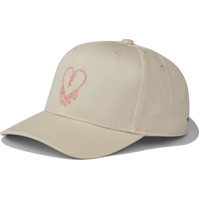 bezowa-czapka-z-daszkiem-snapback-heartbreak-hotel-od-pica-pica