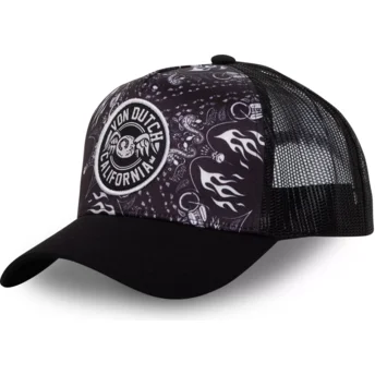 Cap curbată black snapback de Von Dutch
