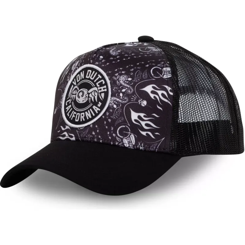cap-curbata-black-snapback-de-von-dutch