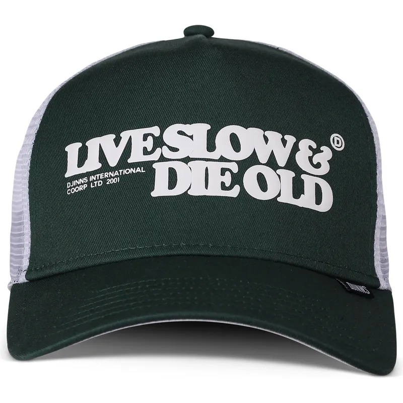 cappello-trucker-verde-e-bianco-live-slow-die-old-hft-lsdo-di-djinns