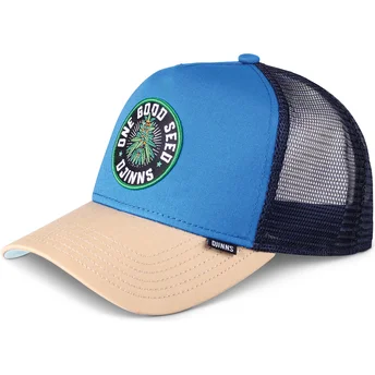 Cap curbată blue snapback de Djinns