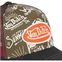 cap-curbata-green-snapback-de-von-dutch