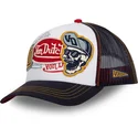 cappellino-trucker-bianco-e-blu-navy-bad-ct-di-von-dutch