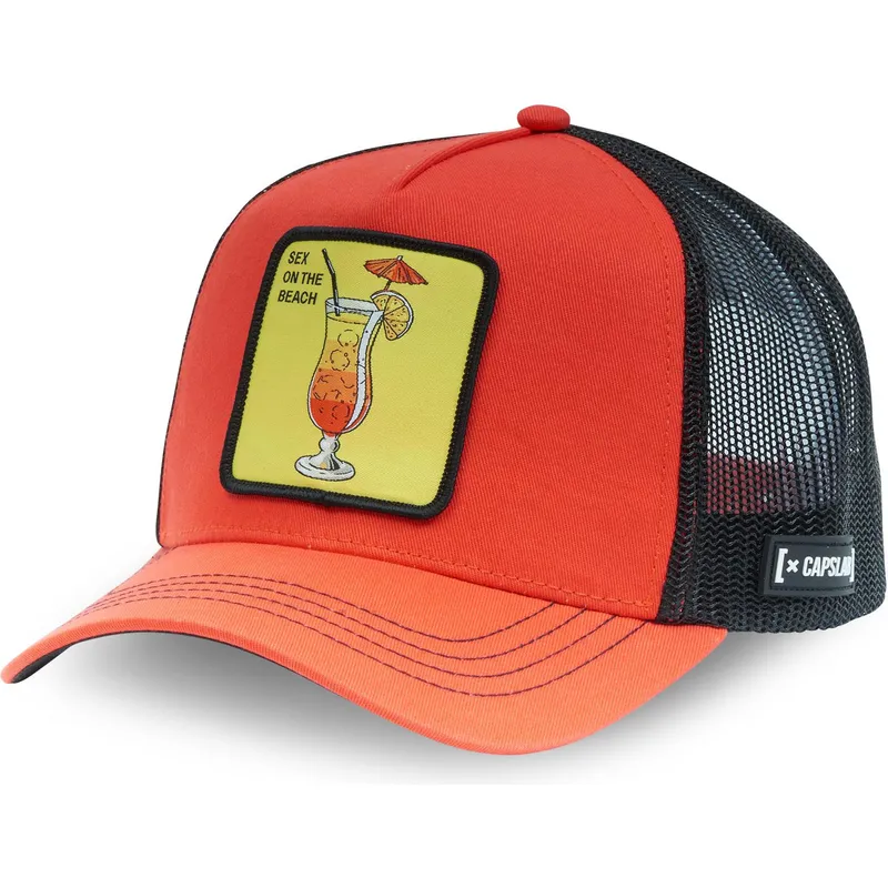 epci-curbata-portocaliu-snapback-sex-on-the-beach-cocktails-de-capslab