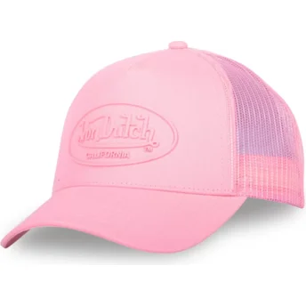 Cappellino trucker rosa LOG03 di Von Dutch