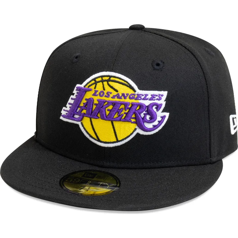 epci-plata-negru-fitted-59fifty-essential-de-los-angeles-lakers-nba-de-new-era