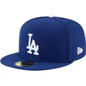 niebieska-czapka-z-daszkiem-59fifty-authentic-on-field-game-los-angeles-dodgers-mlb-od-new-era
