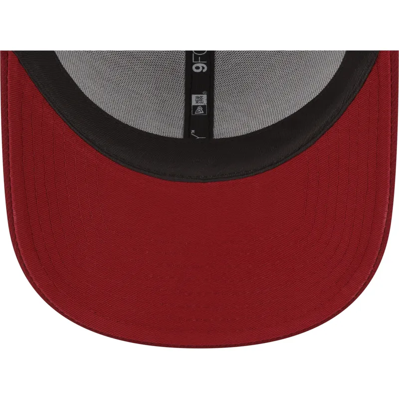 cappellino-visiera-curva-rosso-regolabile-9forty-the-league-di-cleveland-cavaliers-nba-di-new-era
