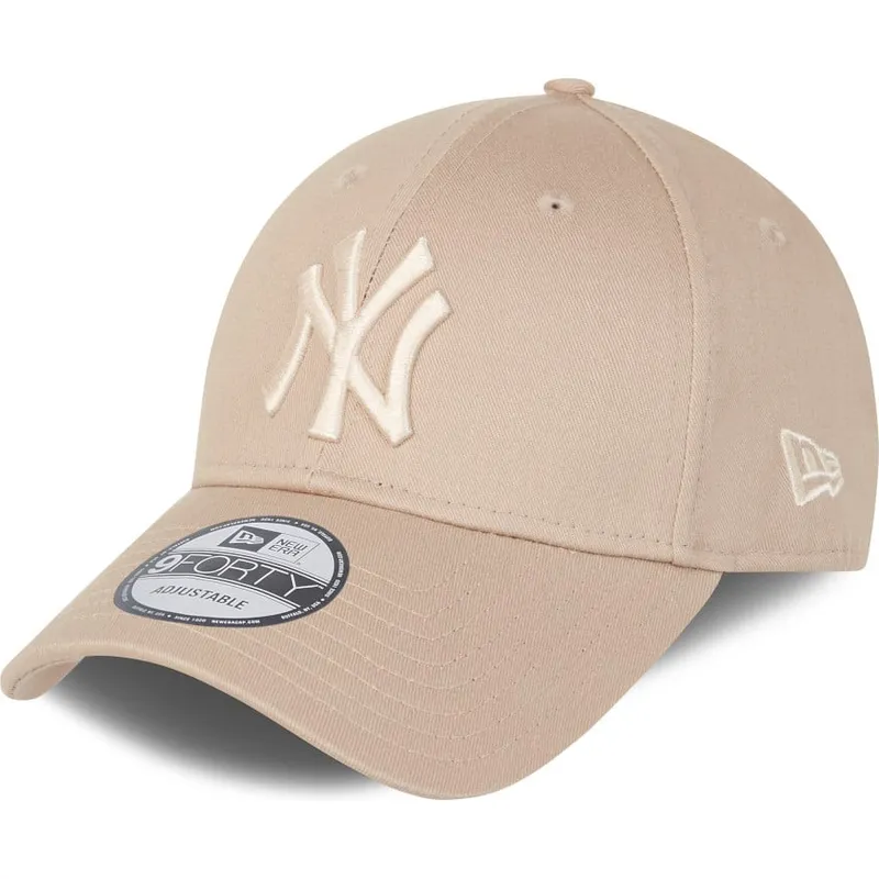 epci-curbata-bej-reglabila-9forty-league-essential-de-new-york-yankees-mlb-de-new-era