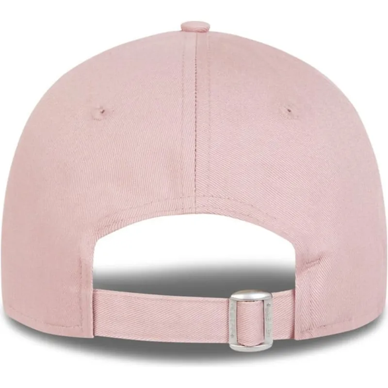 cappellino-curvo-rosa-chiaro-regolabile-con-logo-bianco-9forty-league-essential-dei-new-york-yankees-mlb-di-new-era