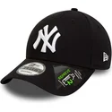 czarna-zakrzywiona-regulowana-czapka-9forty-repreve-league-essential-new-york-yankees-mlb-od-new-era