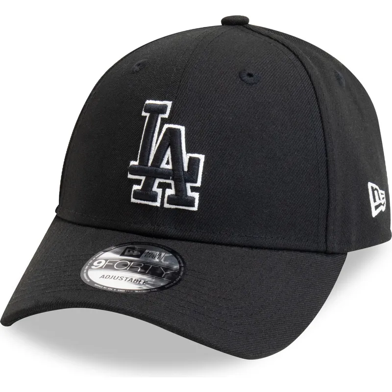 epci-curbata-negru-banda-reglabila-9forty-pop-outline-de-los-angeles-dodgers-mlb-de-new-era