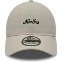 epci-curbata-bej-reglabila-9twenty-repreve-heritage-script-de-new-era