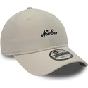 cappellino-beige-regolabile-9twenty-repreve-heritage-script-di-new-era