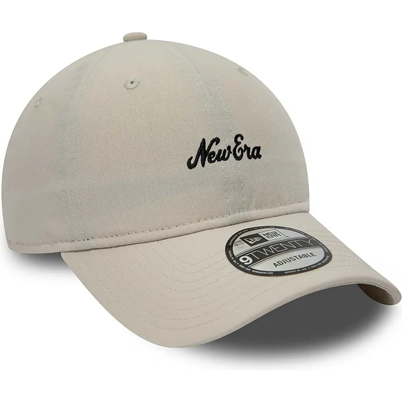 epci-curbata-bej-reglabila-9twenty-repreve-heritage-script-de-new-era