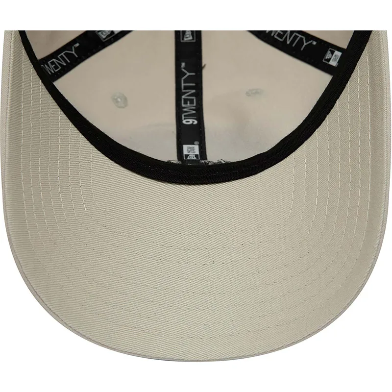 epci-curbata-bej-reglabila-9twenty-repreve-heritage-script-de-new-era