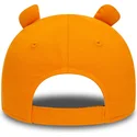 gorra-curva-naranja-ajustable-para-nino-9forty-script-animal-de-new-era