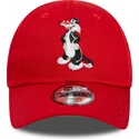 justerbar-rod-bojd-keps-for-barn-9forty-med-sylvester-looney-tunes-fran-new-era